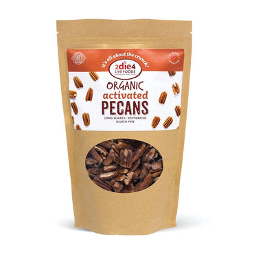 2Die4 Live Foods Organic Pecans Activated with Fresh Whey 120g